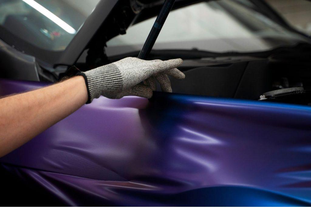 HM Luxury Custom covering violet